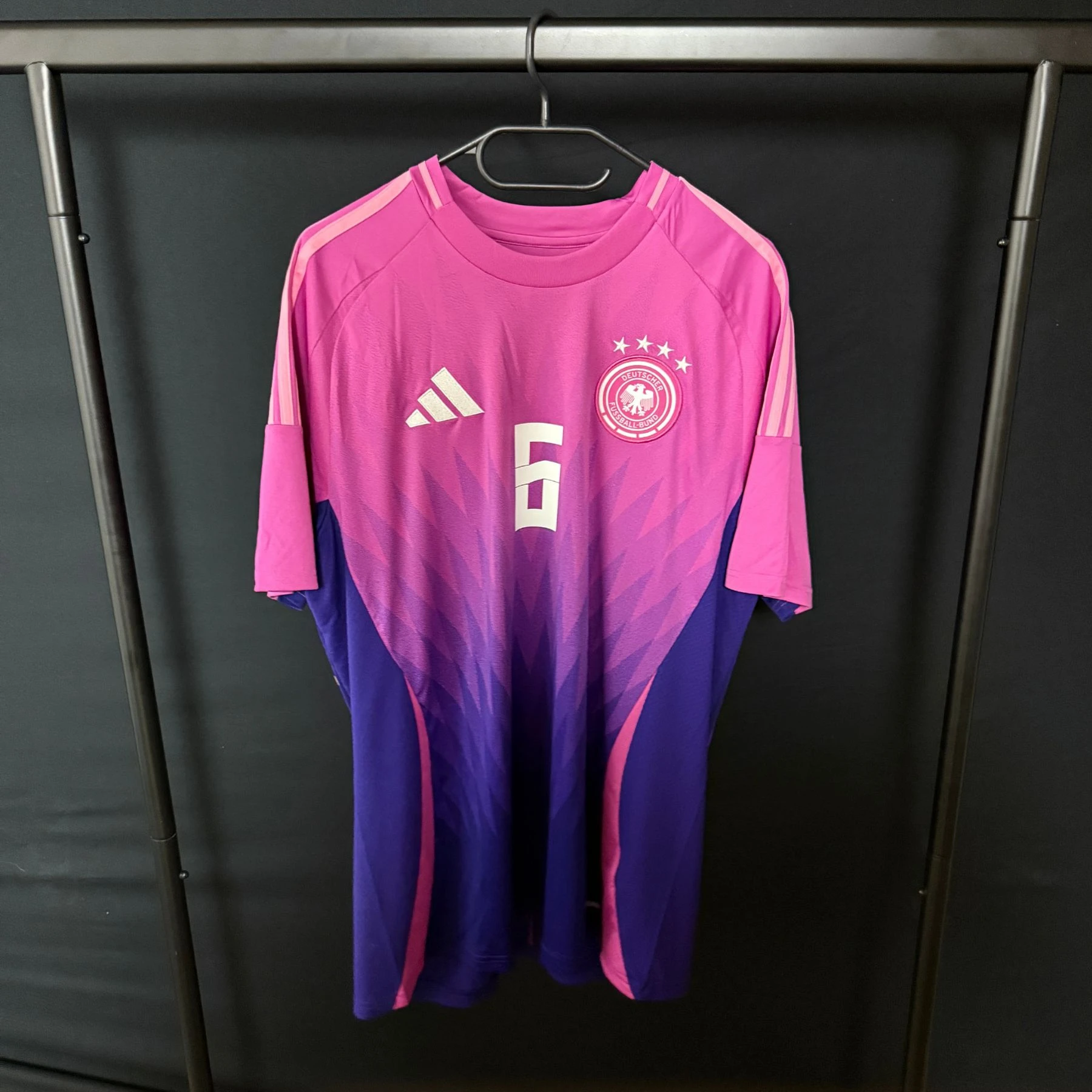 Germania Maglia Away 2024-2025 #6 Kimmich (Firmato)