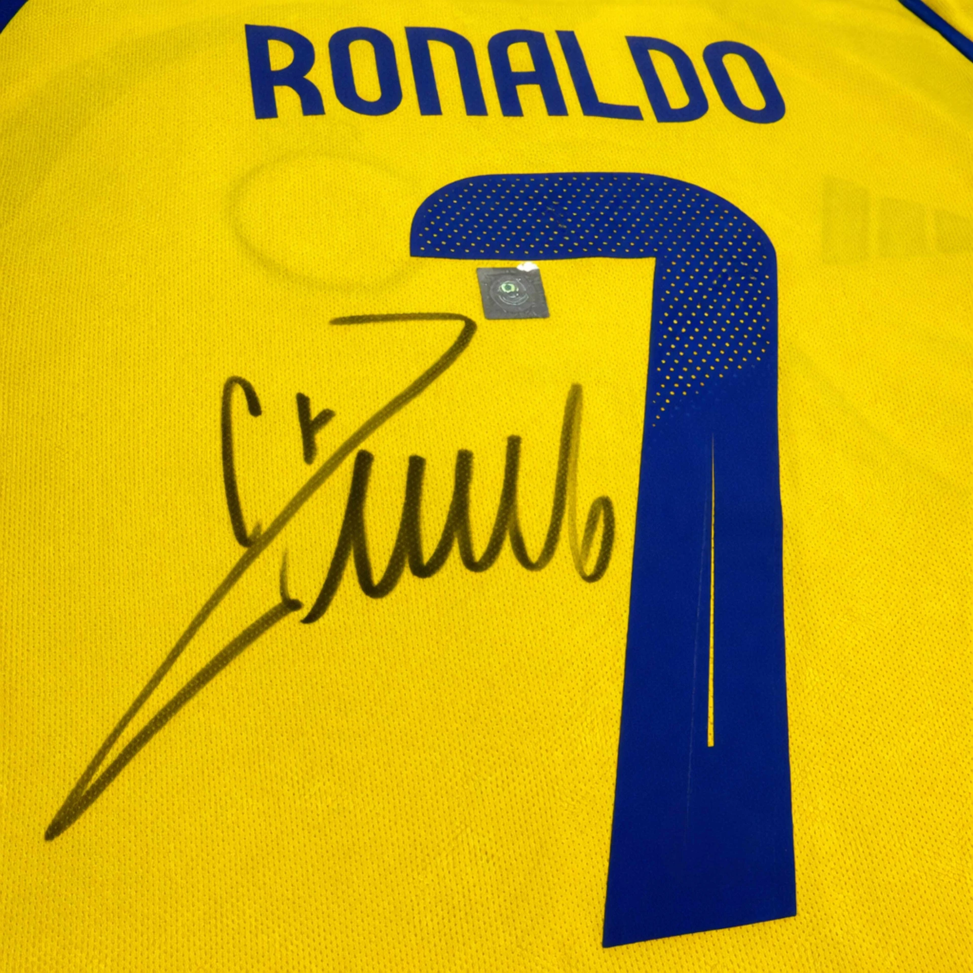 Al-Nassr Maglia Home 2024-2025 #7 Ronaldo (Firmata)