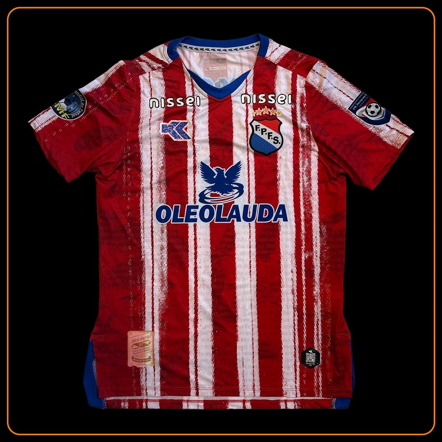 Paraguay Futsal Maglia Home 2021-2022