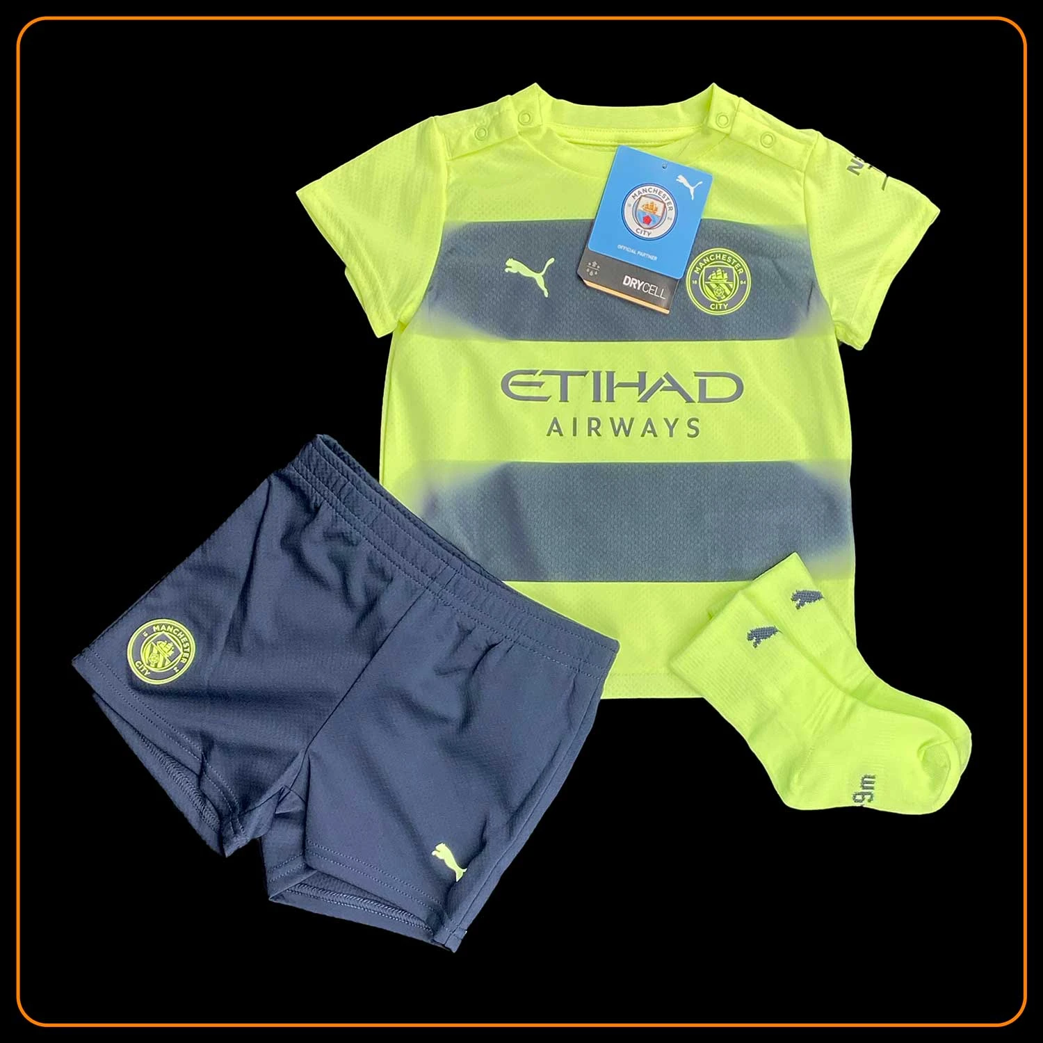 Manchester City Third Kit 2022-2023 (KIDS)