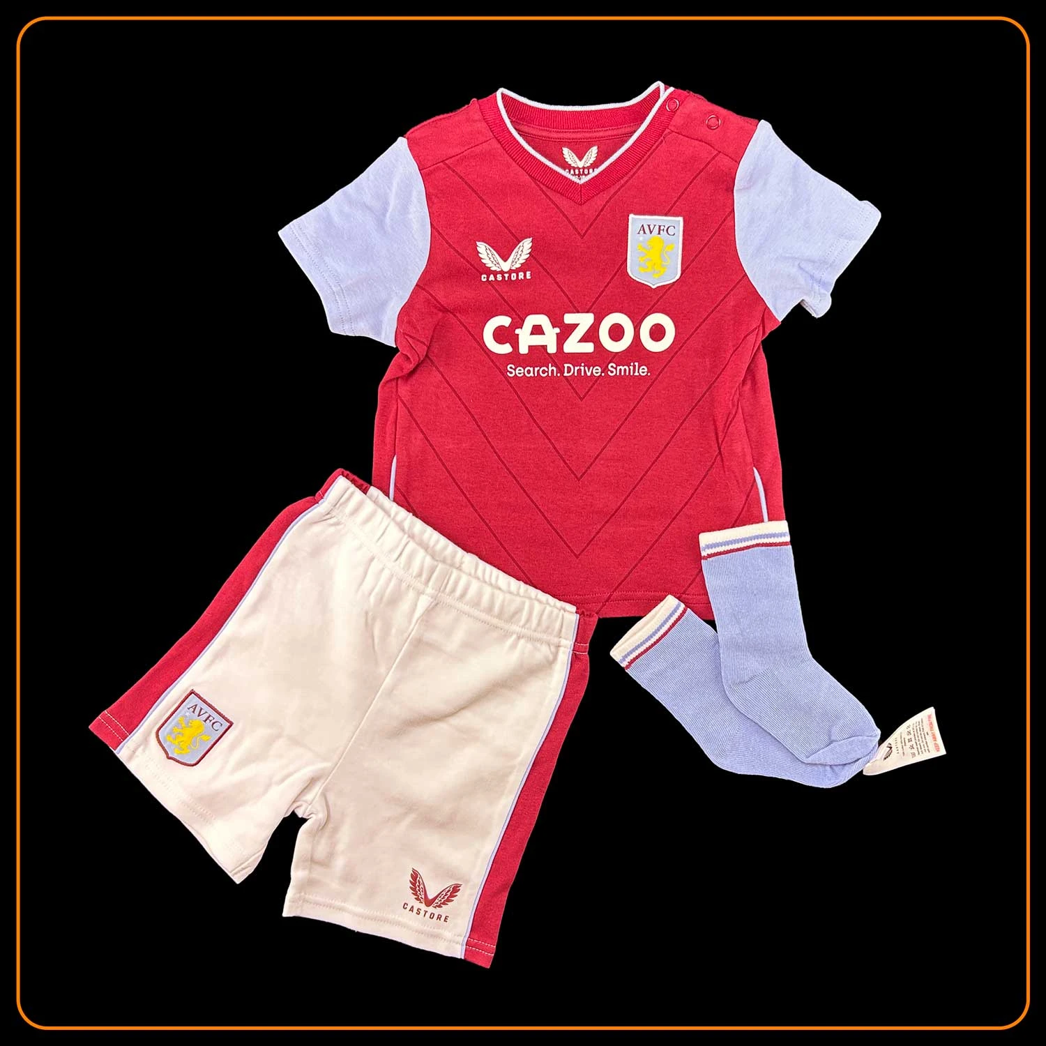 Aston Villa Home Kit 2022-2023 (BABY)