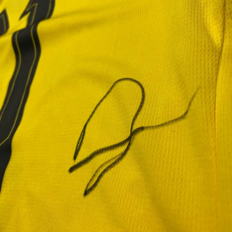 Dortmund Maglia Home 2024-2025 #21 Malen (Firmato Malen & Sahin)