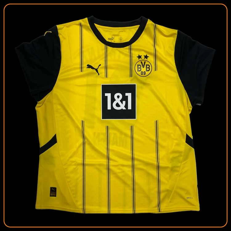 Dortmund Maglia Home 2024-2025 #21 Malen (Firmato Malen & Sahin)