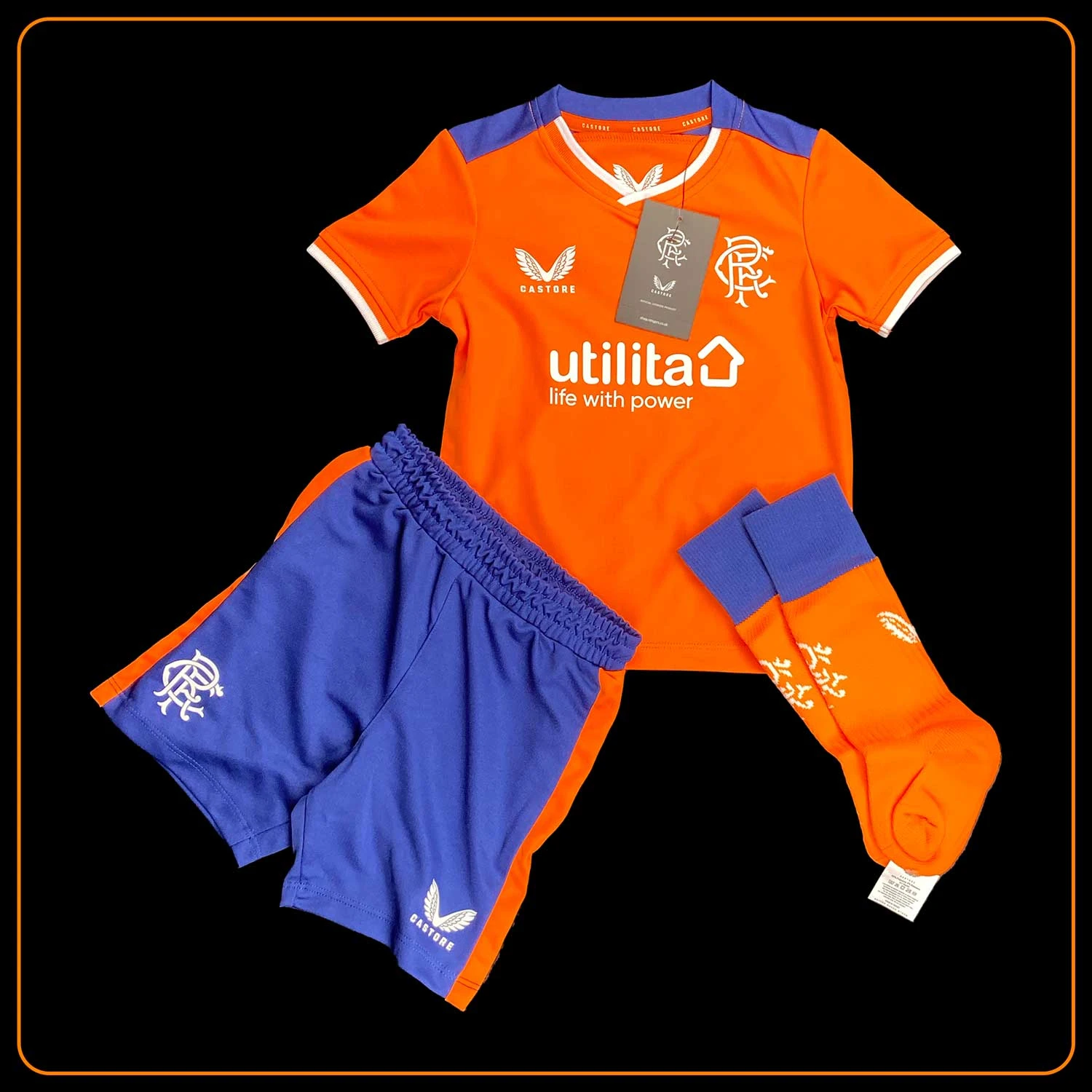 Rangers FC Dritte Tenue 2022-2023 (KIDS)