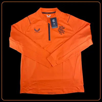 Rangers FC Training Top Orange 2022-2023