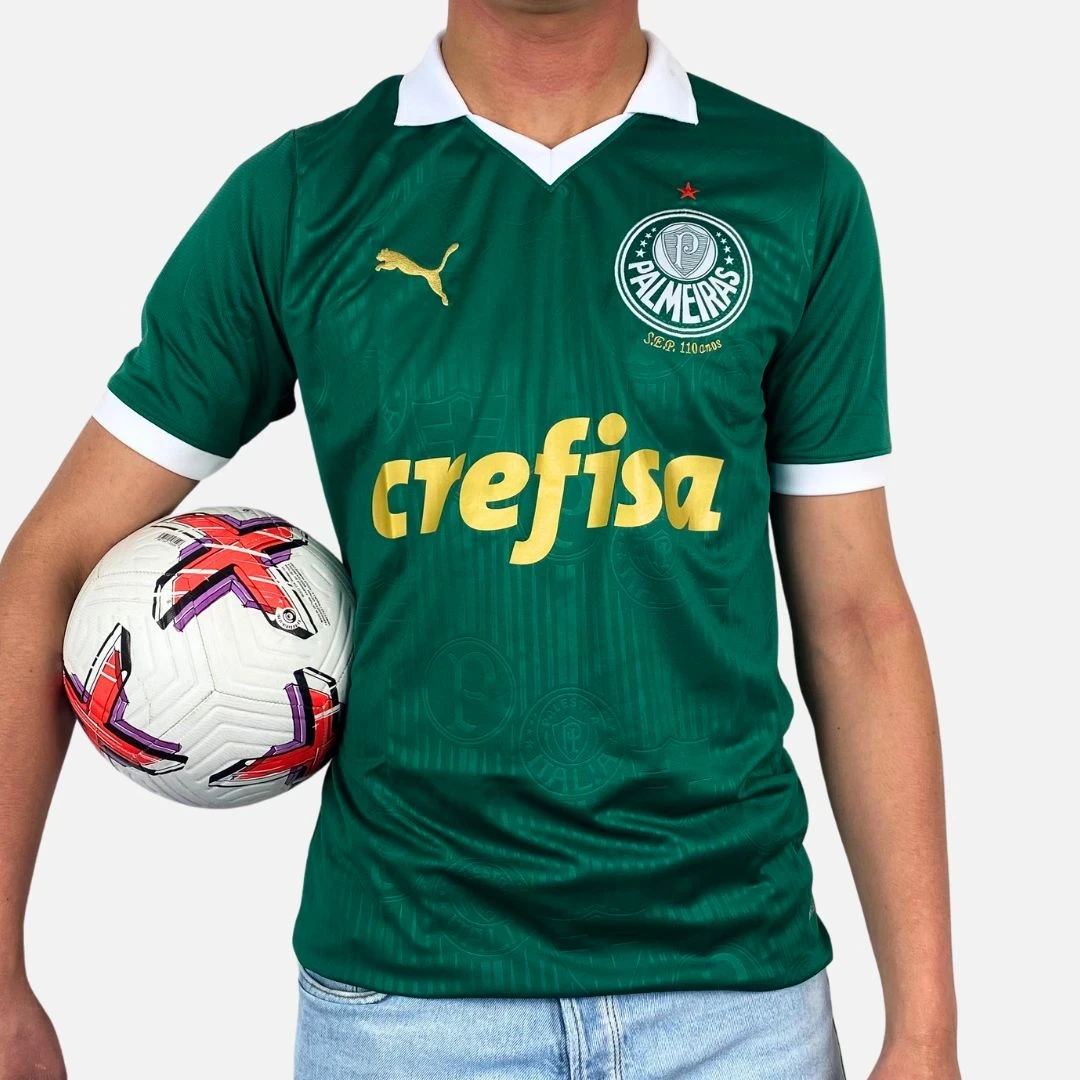 Palmeiras Maglia Home 2024 - Versione stadio - Leggeri segni di utilizzo